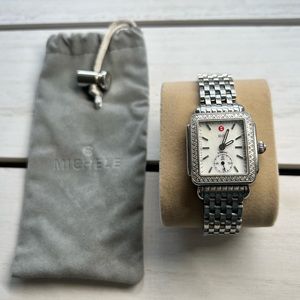 Michele watch Deco with diamonds